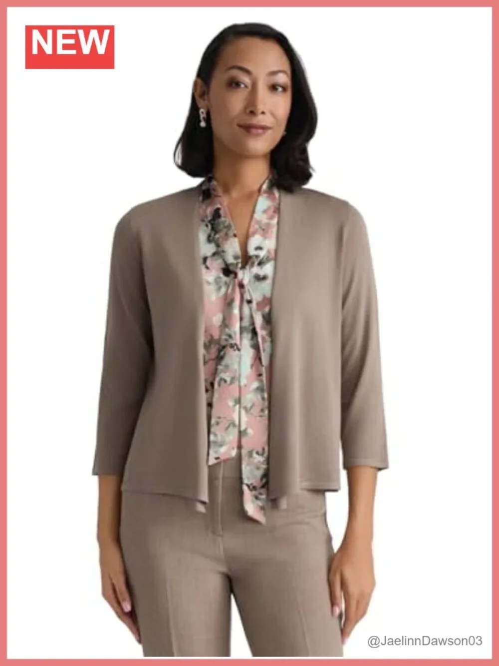 A-Line Cardigan Lightweight Sweater for Fall Layering